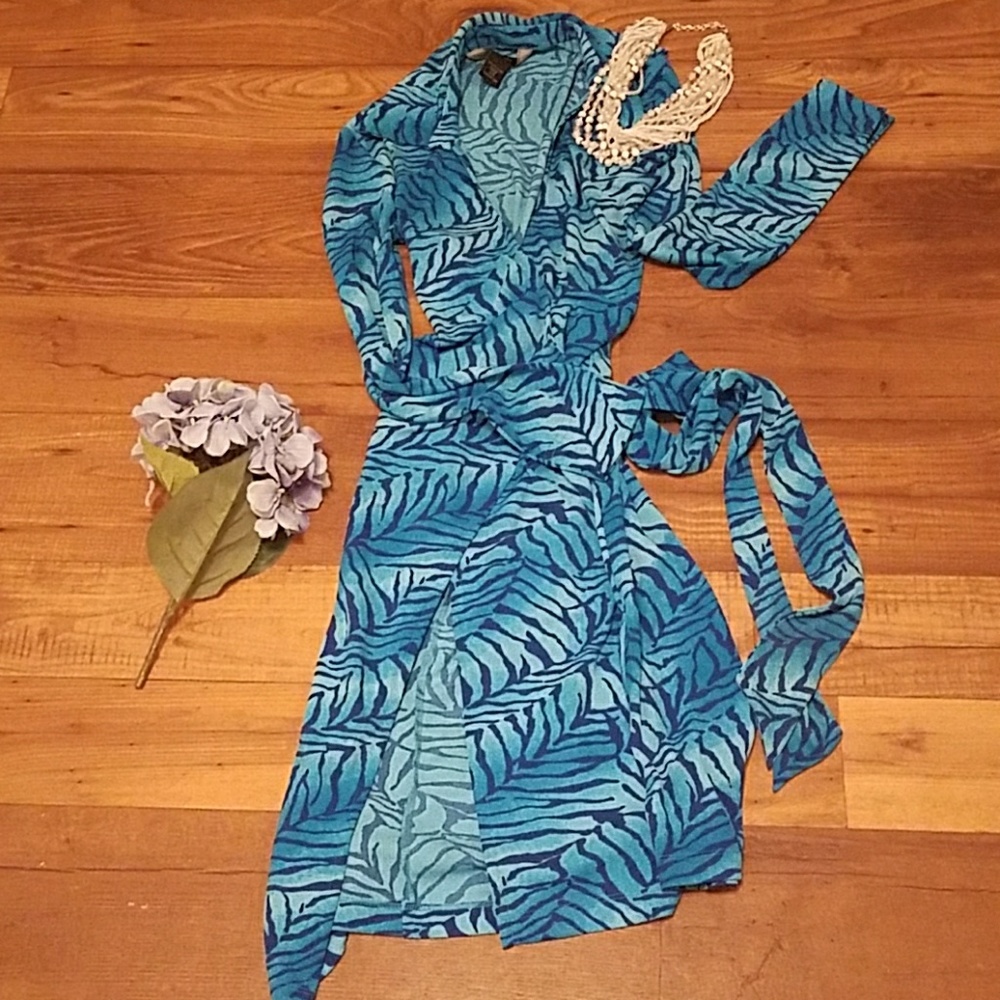 Blue wraparound by Express